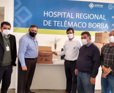 Governo ativa segunda etapa de leitos de UTI exclusivos Covid-19 no Hospital Regional de Telêmaco Borba. Foto:Klabin