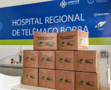 Governo ativa segunda etapa de leitos de UTI exclusivos Covid-19 no Hospital Regional de Telêmaco Borba.Foto:Klabin