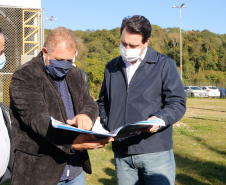 O governador Carlos Massa Ratinho Junior entregou nesta quinta-feira (06) a nova Avenida Zeferino Casagrande, a mais importante via de Campo Magro, na Região Metropolitana de Curitiba.