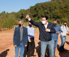 O governador Carlos Massa Ratinho Junior entregou nesta quinta-feira (06) a nova Avenida Zeferino Casagrande, a mais importante via de Campo Magro, na Região Metropolitana de Curitiba.