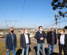 O governador Carlos Massa Ratinho Junior entregou nesta quinta-feira (06) a nova Avenida Zeferino Casagrande, a mais importante via de Campo Magro, na Região Metropolitana de Curitiba.