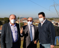 O governador Carlos Massa Ratinho Junior entregou nesta quinta-feira (06) a nova Avenida Zeferino Casagrande, a mais importante via de Campo Magro, na Região Metropolitana de Curitiba.