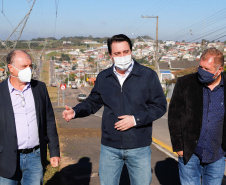 O governador Carlos Massa Ratinho Junior entregou nesta quinta-feira (06) a nova Avenida Zeferino Casagrande, a mais importante via de Campo Magro, na Região Metropolitana de Curitiba.