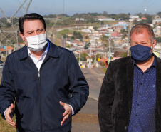 O governador Carlos Massa Ratinho Junior entregou nesta quinta-feira (06) a nova Avenida Zeferino Casagrande, a mais importante via de Campo Magro, na Região Metropolitana de Curitiba.