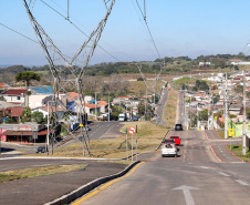 O governador Carlos Massa Ratinho Junior entregou nesta quinta-feira (06) a nova Avenida Zeferino Casagrande, a mais importante via de Campo Magro, na Região Metropolitana de Curitiba.