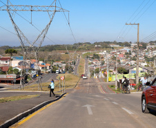 O governador Carlos Massa Ratinho Junior entregou nesta quinta-feira (06) a nova Avenida Zeferino Casagrande, a mais importante via de Campo Magro, na Região Metropolitana de Curitiba.