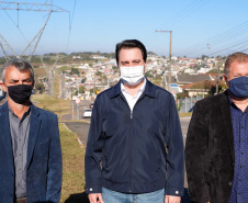 O governador Carlos Massa Ratinho Junior entregou nesta quinta-feira (06) a nova Avenida Zeferino Casagrande, a mais importante via de Campo Magro, na Região Metropolitana de Curitiba.