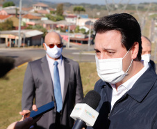 O governador Carlos Massa Ratinho Junior entregou nesta quinta-feira (06) a nova Avenida Zeferino Casagrande, a mais importante via de Campo Magro, na Região Metropolitana de Curitiba.