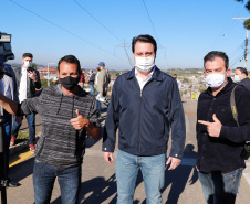 O governador Carlos Massa Ratinho Junior entregou nesta quinta-feira (06) a nova Avenida Zeferino Casagrande, a mais importante via de Campo Magro, na Região Metropolitana de Curitiba.