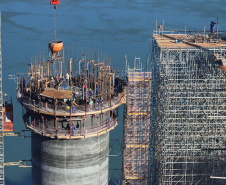 Governador destaca evolução das obras na Ponte da Integração	