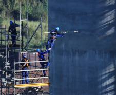 Governador destaca evolução das obras na Ponte da Integração	