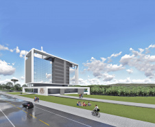 O governador Carlos Massa Ratinho Junior autorizou nesta segunda-feira (10) a licitação da construção da nova sede da prefeitura de Pato Branco, no Sudoeste do Estado. O Governo do Estado aportará R$ 20 milhões, a fundo perdido, por meio da Secretaria de Desenvolvimento Urbano e de Obras Públicas. Haverá contrapartida de cerca de R$ 8 milhões do município. O valor máximo estipulado no pregão será de R$ 28.539.238,68.
