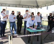 O Governador Carlos Massa Ratinho Junior vistoria  nesta terca-feira (11/08), 416 unidade habitacionais no Loteamento Sao Geronimo em Campo Largo. Campo Largo, 11/08/2020 - Foto: Geraldo Bubniak/AEN