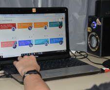 Com uso intenso da tecnologia, Paraná se tornou referência em modernidade na Educação. Foto: Pamella Rosa