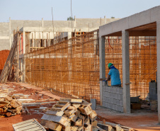 Cadeia de Foz do Iguaçu em construçãoFoto Gilson Abreu