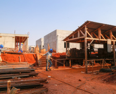 Cadeia de Foz do Iguaçu em construçãoFoto Gilson Abreu