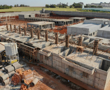 Cadeia de Foz do Iguaçu em construçãoFoto Gilson Abreu