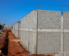 Obras de Construçao da Cadeia Publica de Guaira no loteamento Jardim Floresta com investimento de 16 milhoes. Exemplo da nova realidade do sistema carcerário que está sendo construída no Paraná. Acabar com o problema da superlotação em carceragens de delegacias e realocar os detentos em um espaço estruturado é uma das principais metas do Governo do Estado.   06/08/2020 -  Foto: Geraldo Bubniak/AEN
