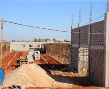 Obras de Construçao da Cadeia Publica de Guaira no loteamento Jardim Floresta com investimento de 16 milhoes. Exemplo da nova realidade do sistema carcerário que está sendo construída no Paraná. Acabar com o problema da superlotação em carceragens de delegacias e realocar os detentos em um espaço estruturado é uma das principais metas do Governo do Estado.   06/08/2020 -  Foto: Geraldo Bubniak/AEN