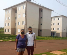 Apartamentos são entregues a 156 famílias de Foz do Iguaçu
. Foto: Cohapar