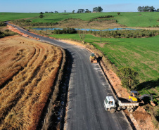 Obras rodoviárias levam segurança e desenvolvimento a Castro - Estrada do Socavão. Foto:Alessandro Vieira