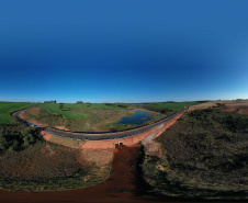 Obras rodoviárias levam segurança e desenvolvimento a Castro - Estrada do Socavão. Foto:Alessandro Vieira