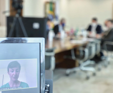 Em busca de estreitar laços e ampliar o comércio bilateral com o Reino Unido, o governador Carlos Massa Ratinho Junior participou nesta quarta-feira (09) de uma videoconferência com integrantes da Câmara Britânica de Comércio e Indústria no Brasil (Britcham).