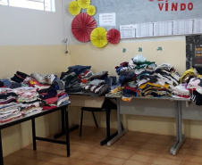 Agências do Trabalhador arrecadam 10 mil peças para a campanha
. Foto:SEJUF