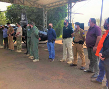 Para intensificar a segurança nas fronteiras, Polícia Civil inaugura base aérea no oeste do Paraná. Foto:SESP