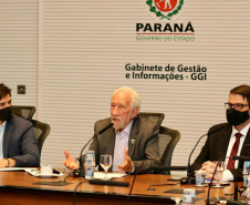 O Governo do Estado é o articulador de uma iniciativa tocada pelo Senac para contratação de jovens aprendizes para empresas de base tecnológica ou interessadas em inovação. O lançamento oficial do programa aconteceu nesta quinta-feira (10), no Palácio Iguaçu, e contou com participação do vice-governador Darci Piana. Foto: Camila Tonett