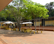 Colégio Estadual Castro Alves, em Quedas do Iguaçu. Foto:SEED