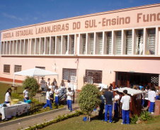 Escola Estadual Laranjeiras do Sul. Foto:SEED