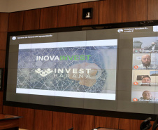 A Invest Paraná, agência do Governo do Estado voltada à atração de investimentos, vai promover as soluções desenvolvidas por startups e empresas de tecnologia paranaenses entre seus parceiros no mercado nacional e internacional. 

O vice-governador Darci Piana participou do lançamento e destacou mais essa iniciativa do governo para transformar o Paraná em um estado cada vez mais inovador. Foto: Camila Tonett