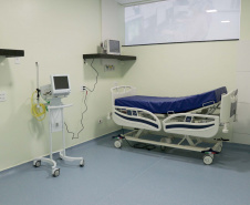  O Hospital Municipal Germano Lauck, de Foz do Iguaçu, recebeu 20 respiradores e 20 monitores para ampliar a ala do Pronto Socorro Respiratório, que vai abrir na próxima semana. Foto:Agência Municipal de Notícias Foz do Iguaçu