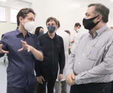  O Hospital Municipal Germano Lauck, de Foz do Iguaçu, recebeu 20 respiradores e 20 monitores para ampliar a ala do Pronto Socorro Respiratório, que vai abrir na próxima semana. Foto:Agência Municipal de Notícias Foz do Iguaçu
