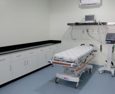  O Hospital Municipal Germano Lauck, de Foz do Iguaçu, recebeu 20 respiradores e 20 monitores para ampliar a ala do Pronto Socorro Respiratório, que vai abrir na próxima semana. Foto:Agência Municipal de Notícias Foz do Iguaçu