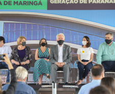 O vice governador Darci Piana e o  secretário de Estado da Saude Beto Preto  assinam o repasse de recursos ao Hospital da Criança para conclusao das obras.   18/09/2020 -  Foto: Geraldo Bubniak/AEN