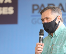 O vice governador Darci Piana e o  secretário de Estado da Saude Beto Preto  assinam o repasse de recursos ao Hospital da Criança para conclusao das obras.   18/09/2020 -  Foto: Geraldo Bubniak/AEN