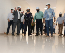 O vice governador Darci Piana e o  secretário de Estado da Saude Beto Preto  assinam o repasse de recursos ao Hospital da Criança para conclusao das obras.   18/09/2020 -  Foto: Geraldo Bubniak/AEN
