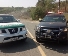Ação integrada na divisa do PR com SP prendeu quase mil pessoas. FOTO:SESP