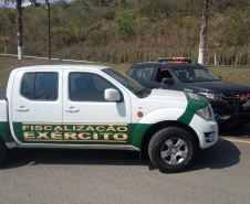 Ação integrada na divisa do PR com SP prendeu quase mil pessoas. FOTO:SESP