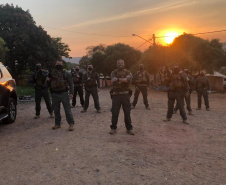 Ação integrada na divisa do PR com SP prendeu quase mil pessoas. FOTO:SESP