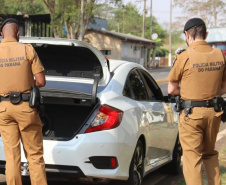 Ação integrada na divisa do PR com SP prendeu quase mil pessoas. FOTO:SESP