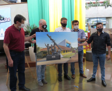 Exposição reúne quadros de presos da Penitenciária de Cascavel
. Foto:DEPEN