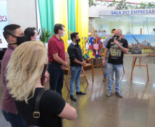 Exposição reúne quadros de presos da Penitenciária de Cascavel
. Foto:DEPEN