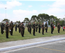 O Governador Carlos Massa Ratinho Junior recebe, nesta quinta-feira (24),  a medalha Exercito Brasileiro no Forte do Pinheirinho.  Curitiba, 24/09/2020. Foto: Geraldo Bubniak/AEN