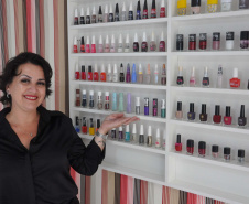 Banco da Mulher Paranaense completa um ano. Luciana Lemos. Foto: Fomento Paraná