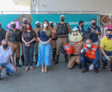 Paraná Piá supera expectativas em arrecadação de brinquedos
. Foto: Valdelino Pontes