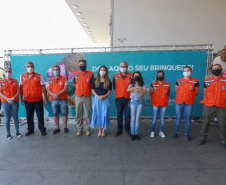 Paraná Piá supera expectativas em arrecadação de brinquedos
. Foto: Valdelino Pontes
