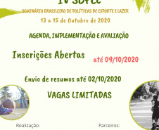 Seminário brasileiro de políticas públicas do esporte acontecerá em outubro. Imagem: Paraná Esporte. Foto: Paraná Esporte